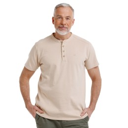 Bushman herren nachhaltigen T-shirt sandbraun